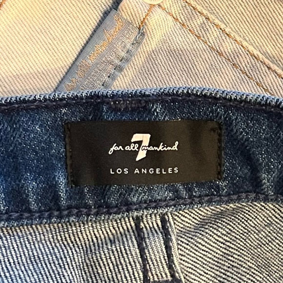 7 For All Mankind High-Rise Side Stripe Jeans 28 - Picture 15 of 15